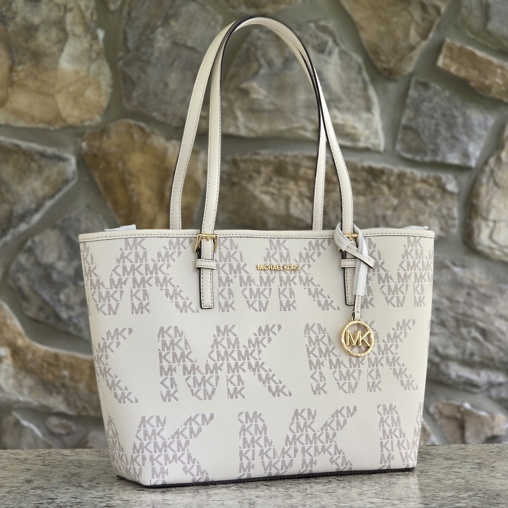 Michael Kors Jet Set Logo Medium Tote